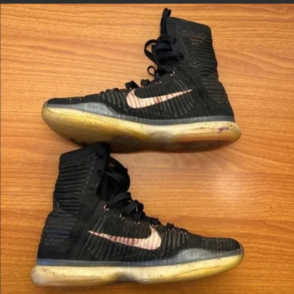 Kobe 10 elite high rose gold size 9 - Picture 3 of 4